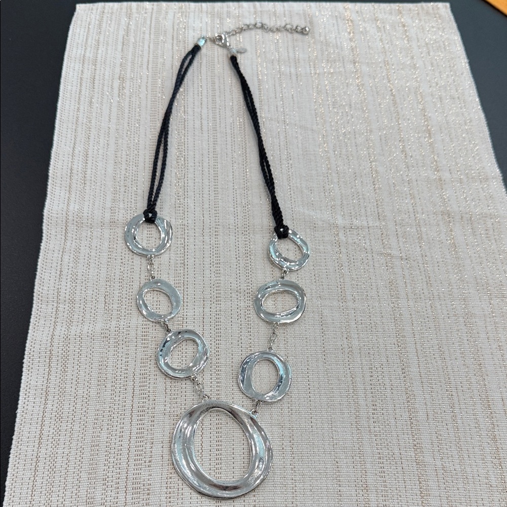 Chico’s Elegant Silver Necklace